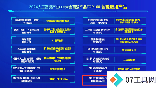 封面传媒科技在人工智能产业CEO大会上荣获多项荣誉 封面传媒科技在人工智能产业CEO大会上荣获多项荣誉