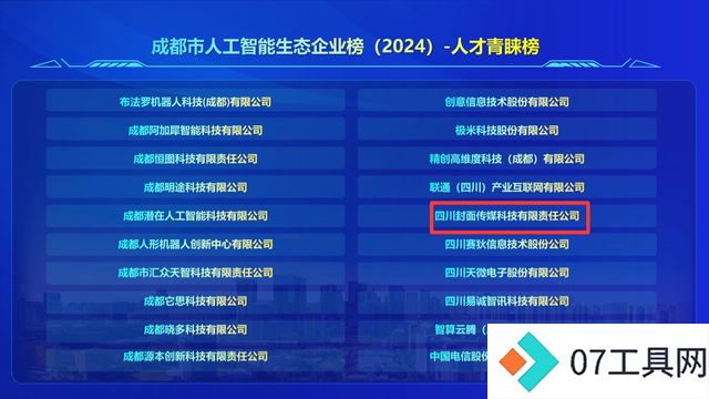 封面传媒科技在人工智能产业CEO大会上荣获多项荣誉 封面传媒科技在人工智能产业CEO大会上荣获多项荣誉