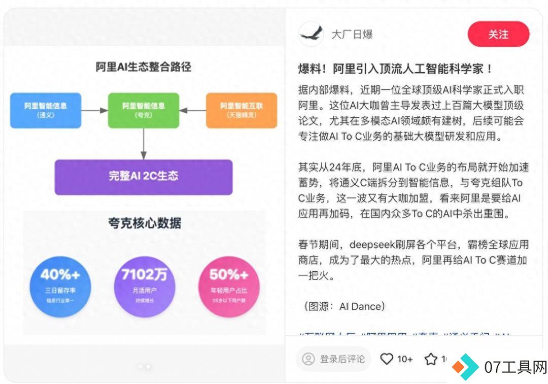 传阿里引入顶级人工智能科学家,打响新年AI To C赛道第一枪 传阿里引入顶级人工智能科学家,打响新年AI To C赛道第一枪