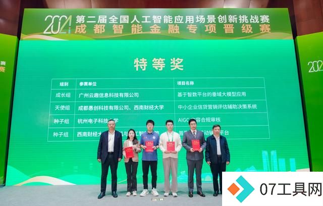 人工智能如何赋能金融业务?这一*专项晋级赛在成都举行 人工智能如何赋能金融业务?这一*专项晋级赛在成都举行