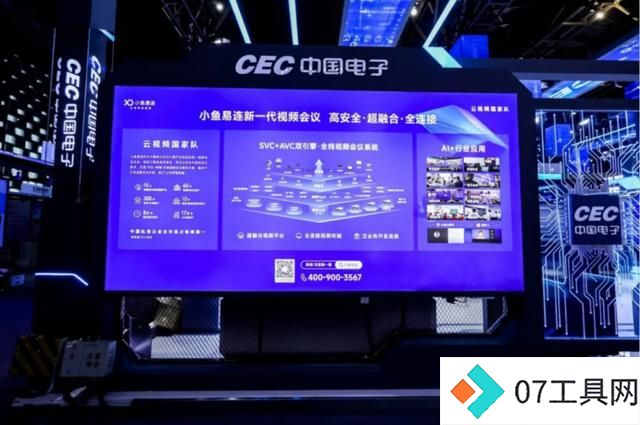 小鱼易连参加2024世界人工智能大会,引领智能化发展 小鱼易连参加2024世界人工智能大会,引领智能化发展