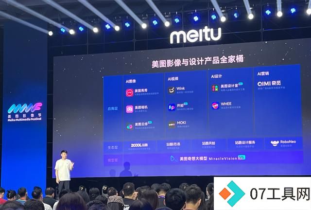 美图CEO透露83%的主要产品涉及人工智能,强调不与大模型硬刚 美图CEO透露83%的主要产品涉及人工智能,强调不与大模型硬刚