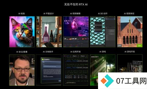 RTX AI PC 将为各行业带来 AIGC 生产力革命 RTX AI PC 将为各行业带来 AIGC 生产力革命