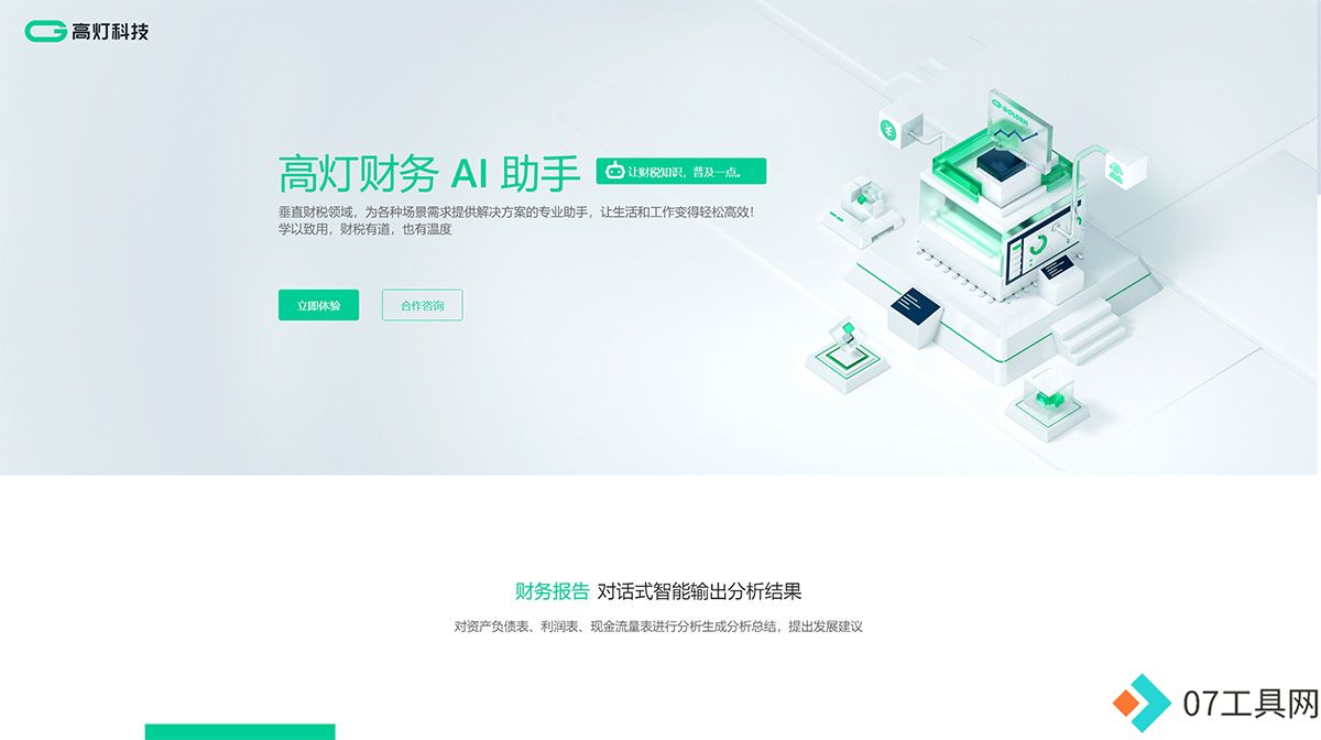 财务AI助手_高灯科技---fintax.golcer.jpg